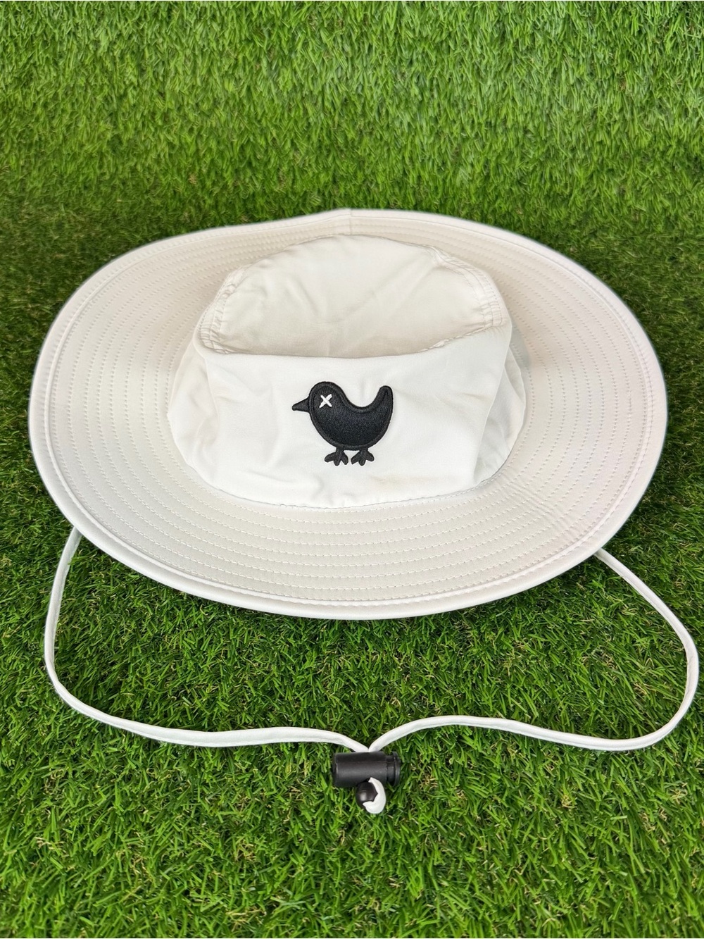 Bad Birdie Boonie Bucket Golf Hat White Black Men’s Size Large/XL EUC